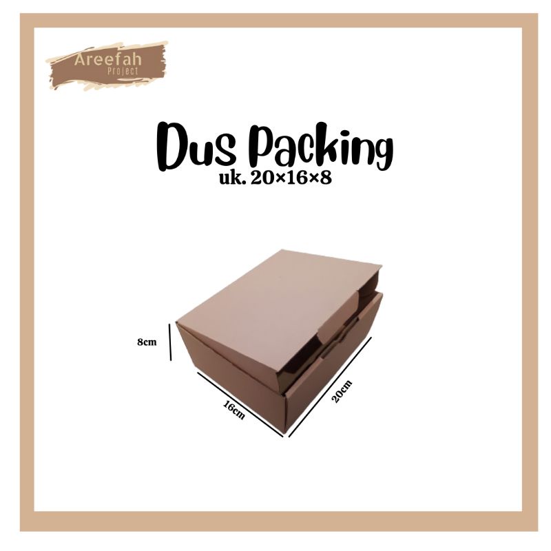 Card Card / Card BOX / Card PACKING DIE CUT Size 20x16x8 cm | Shopee ...