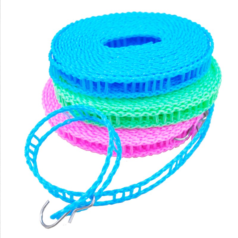 Nylon Hanging Rope Windproof Drying Rope Clothes Hangers Plastic Non-slip