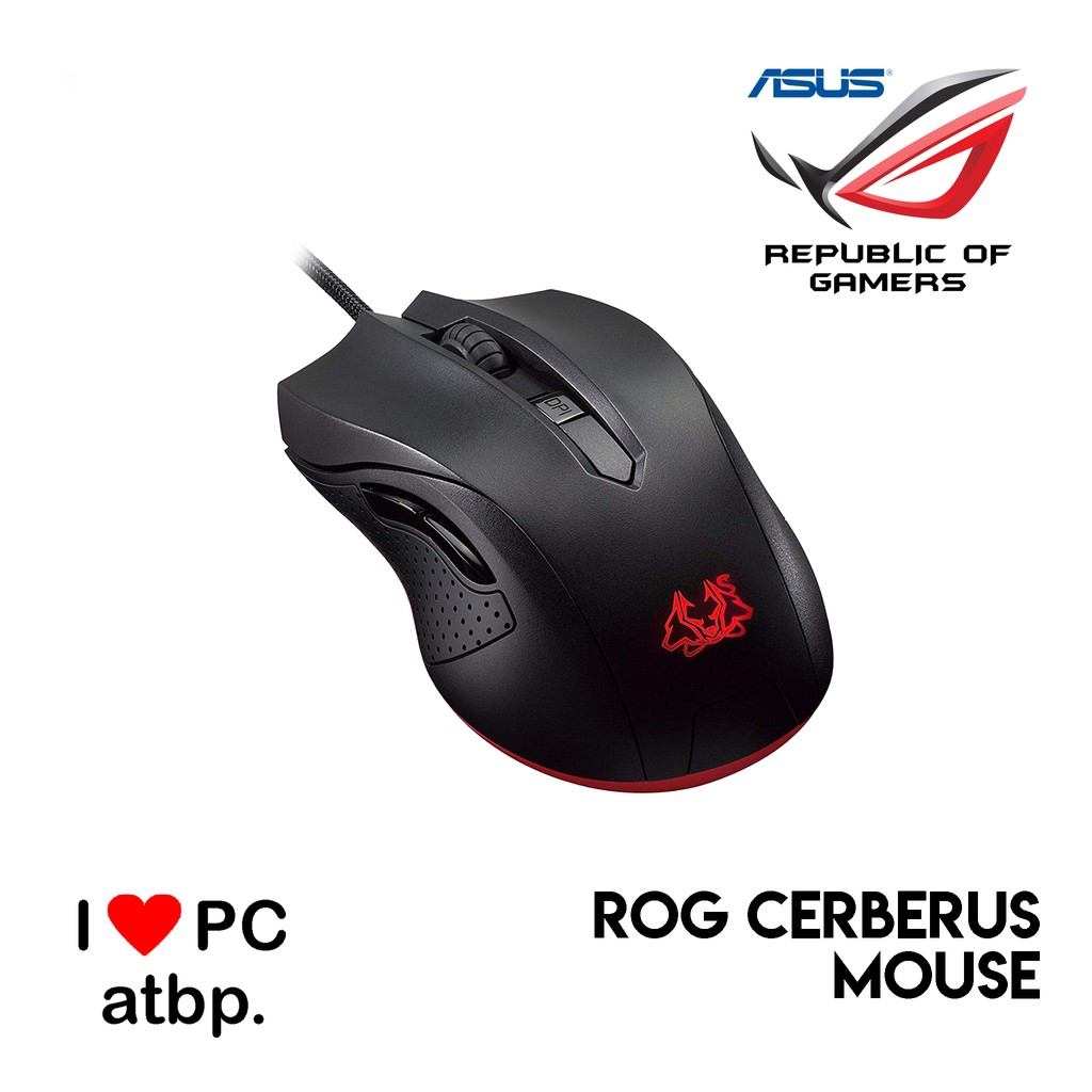 ASUS ROG Cerberus Gaming Mouse (2500DPI, LED, Wired USB) | Shopee ...