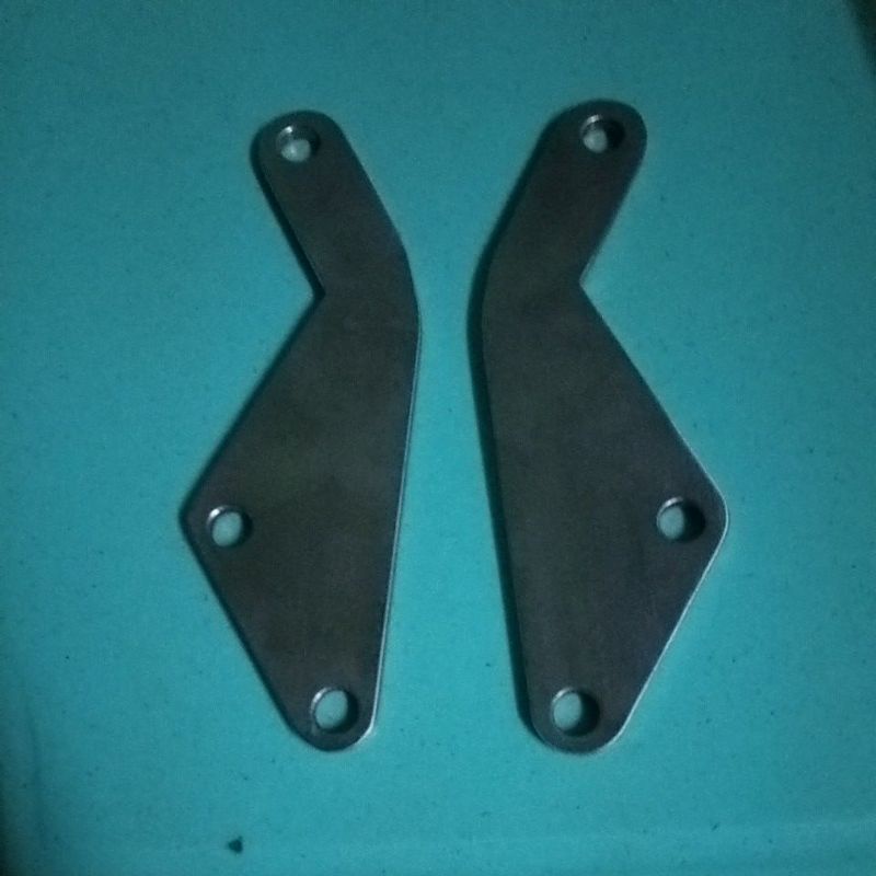 stainless footrest bracket for honda RS 125 carb/Fi, xrm carb/fi,Honda