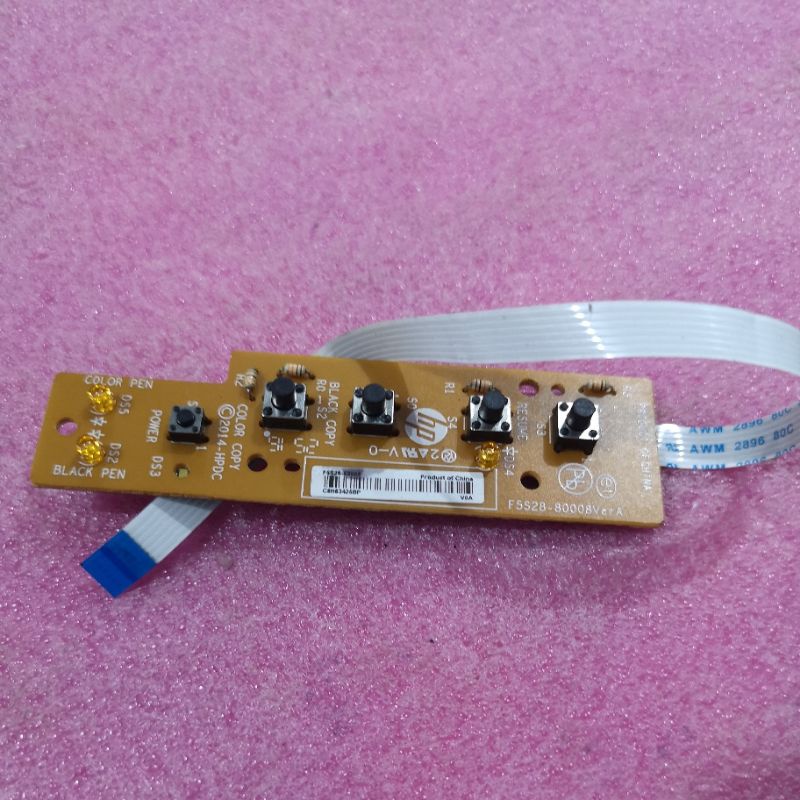 TOMBOL ON OFF Button Switch Power Panel Cable HP Deskjet 2135 2132 2335 ...