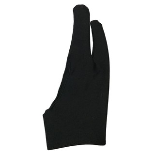 4PCS Artist Two Finger Glove Anti-fouling Digital Drawing Anti