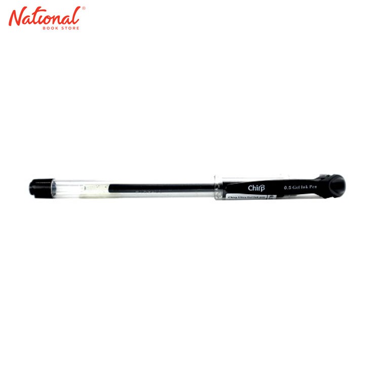 Chirp Gel Pen Rh790 0.5Mm, Black National Book Store | Shopee Philippines