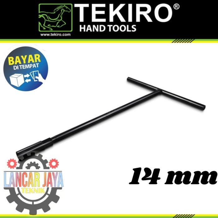 HITAM Key T SOK SHOK TEKIRO 14mm Black ORIGINAL ORIGINAL Type WRENCH ...