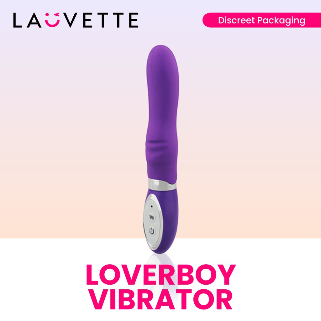 Blush Novelties Loverboy The Boxer Vibrating Dong 9 Inch Mocha Brown main image 0