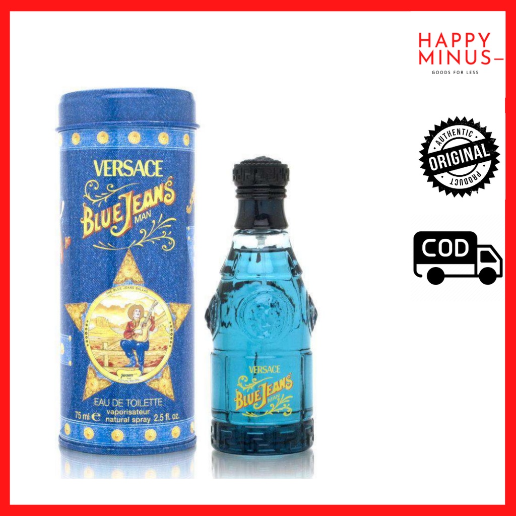 SALE Versace Blue Jeans 75ml Perfume for Men Authentic