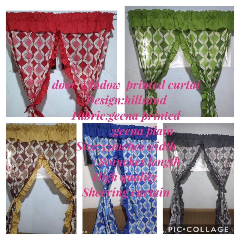 door/window curtain hillsand 55
