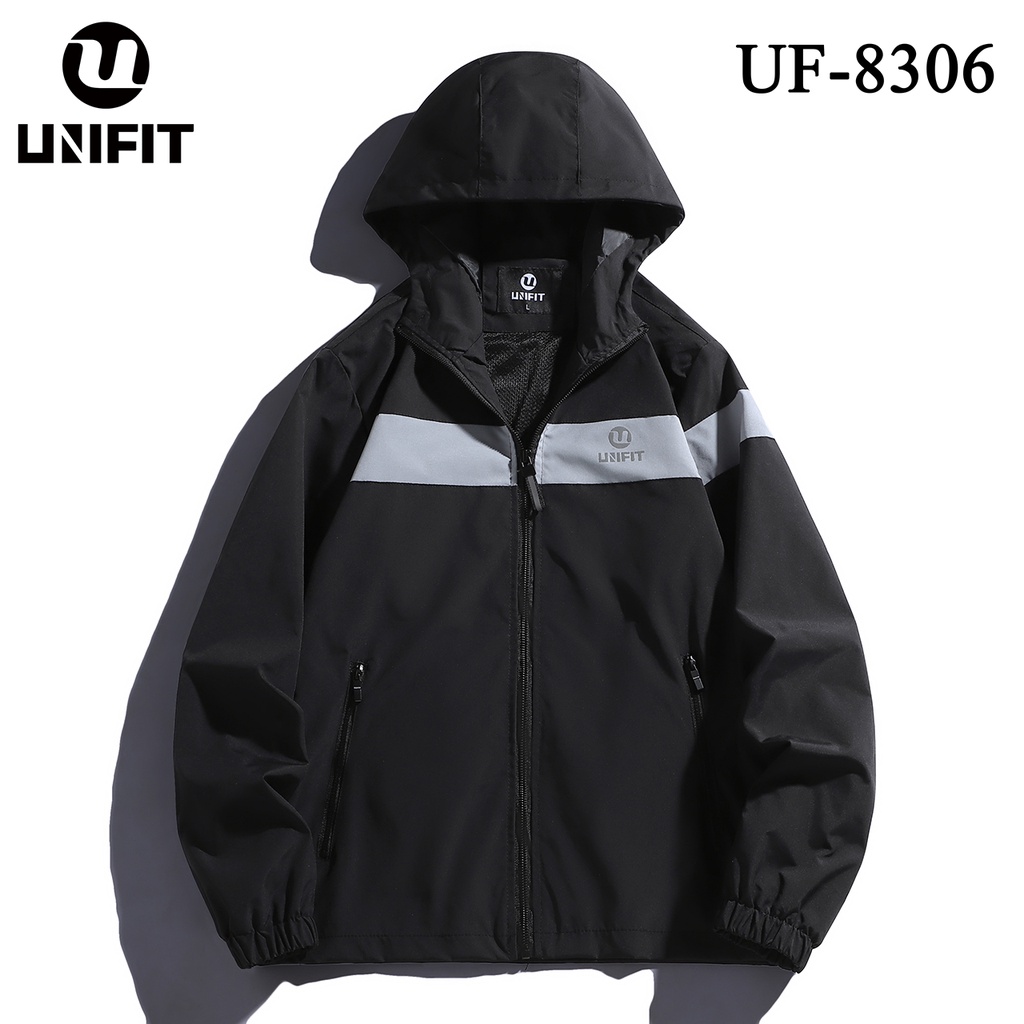 UNIFIT Men s Fashion Bomber Hoodie Jacket Spring Jacket UF 8306 Shopee Philippines