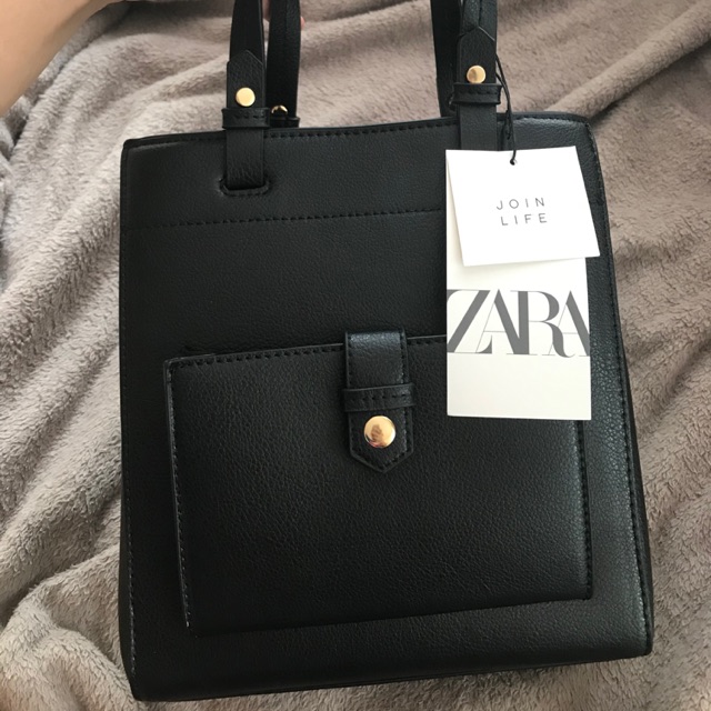 Zara midi 2025 tote bag