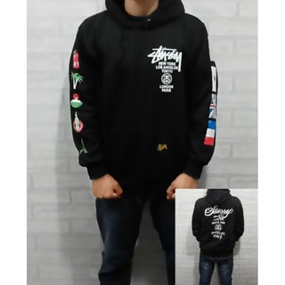 Hoodie stussy cheap flag