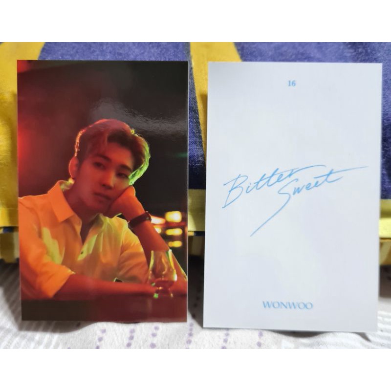 Seventeen Wonwoo - Mingyu Bitter Sweet Trading Card | Shopee