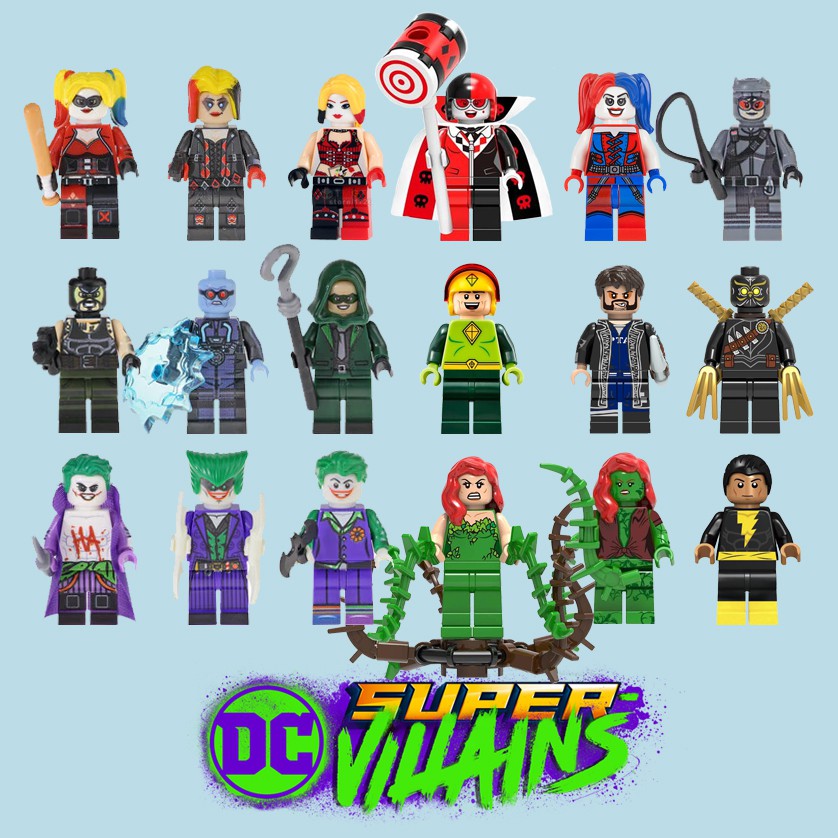 Lego dc super hot sale villains lego sets