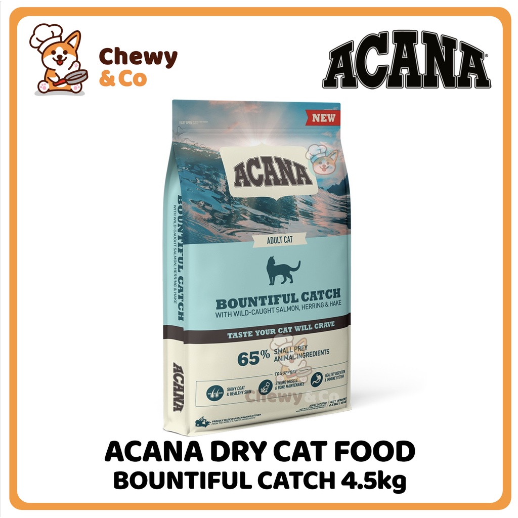 Acana Bountiful Catch Dry Cat Food 4.5kg Shopee Philippines