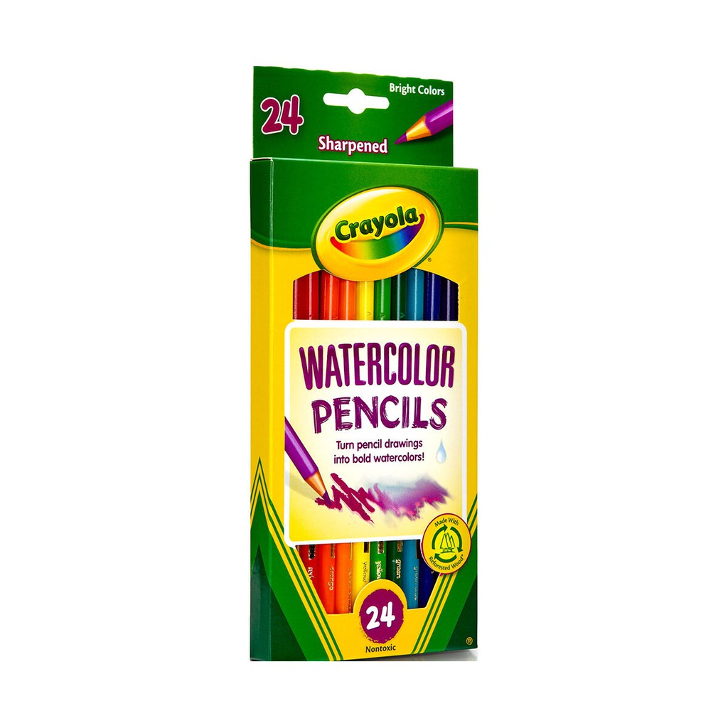 Crayola Watercolor Colored Pencils 24s Shopee Philippines