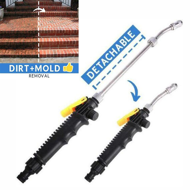 *COD* New 2 in 1 Adjustable High Pressure Washer 2.0 For Car Sidewalks