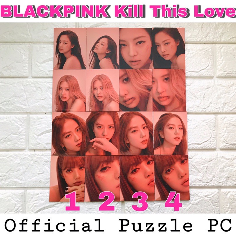 Pack photocards BLACKPINK Kill This Love