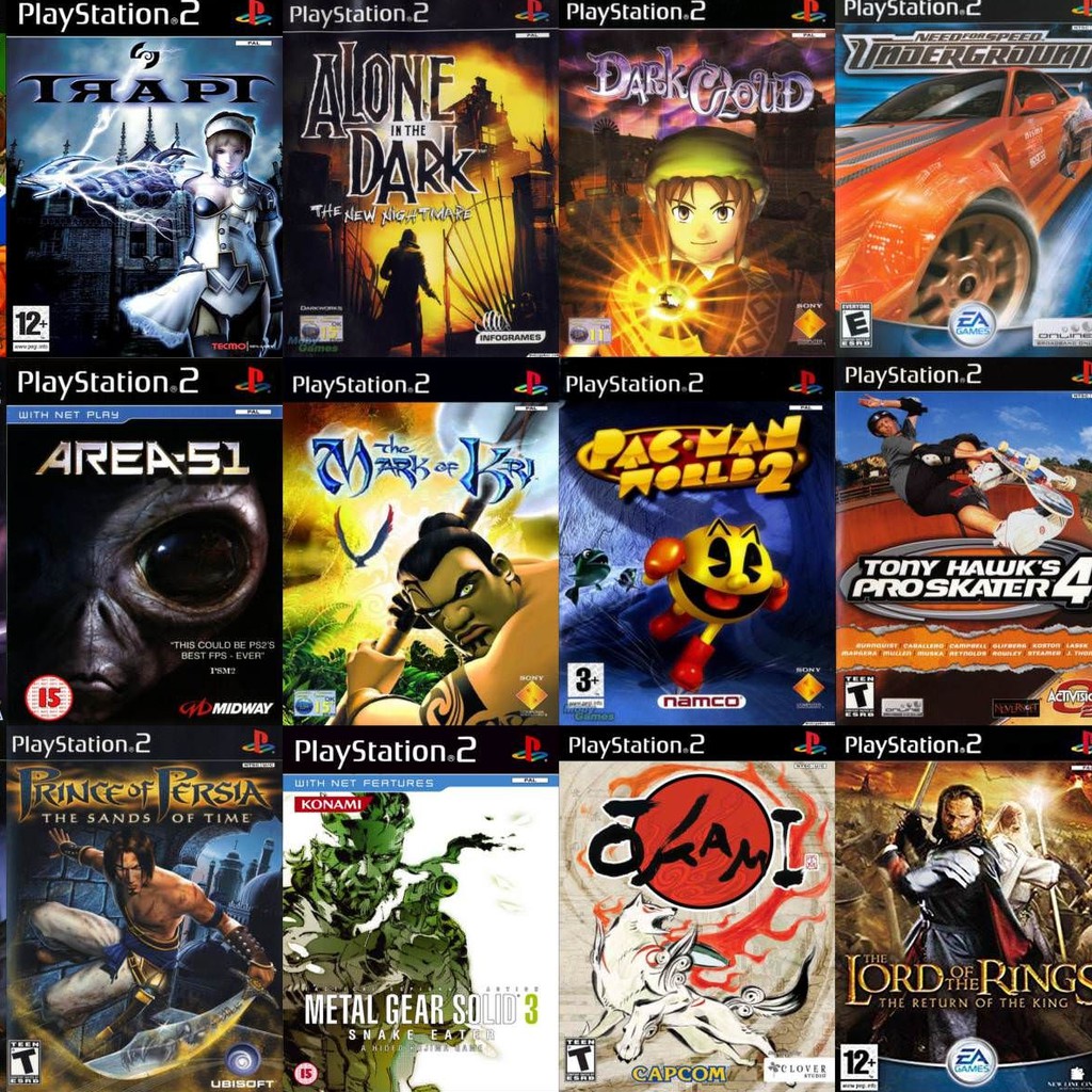 Ps2 best sale cd games