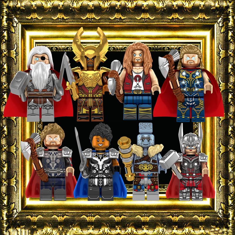 Thor Love and Thunder Jane Foster Marvel Building Blocks Toys For ...