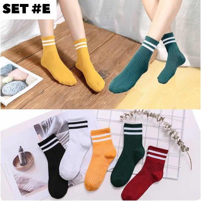 Korean socks outfit best sale