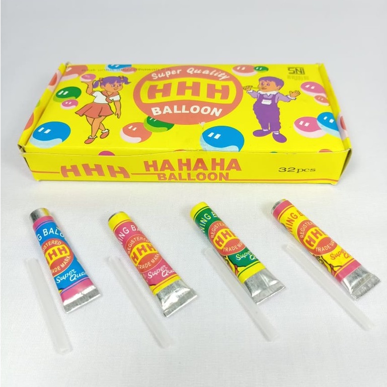 LARGE HHH Press Balloons - Toothpaste Balloons - Pasta Balloons, 32 pcs ...