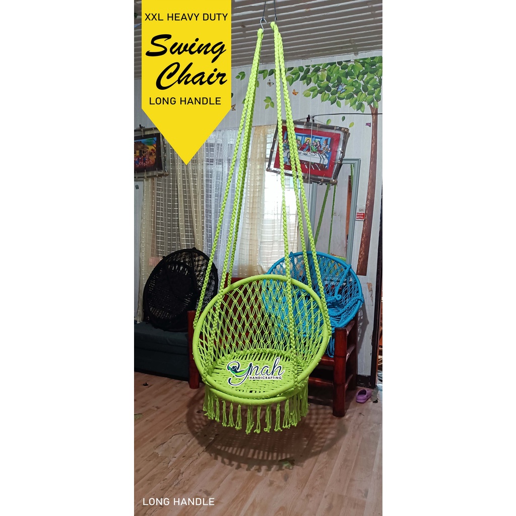 SWING CHAIR DUYAN 6FT LONG HANDLE XXL size for OUTDOOR INDOOR USE