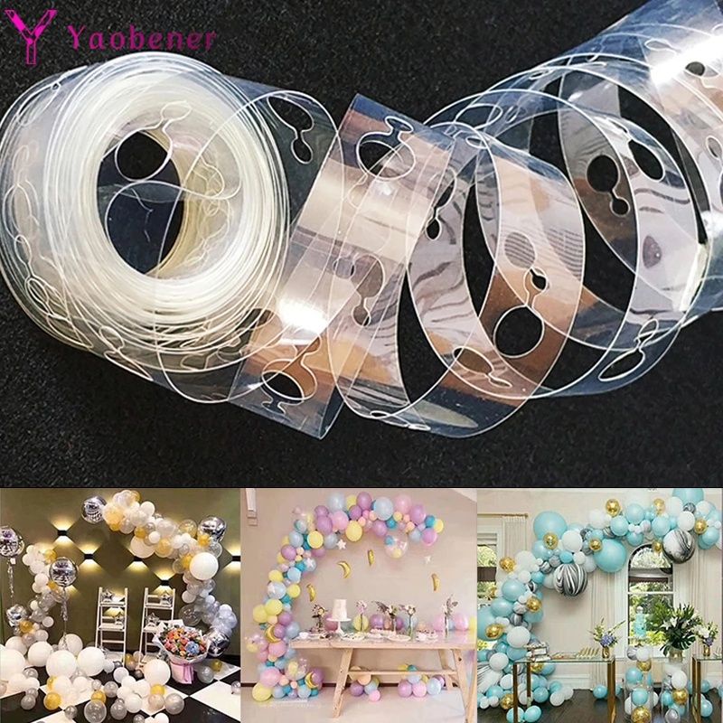 Balloon Chain 5 Meters Balloon Chain Double Hole For Balloon Decoration ...