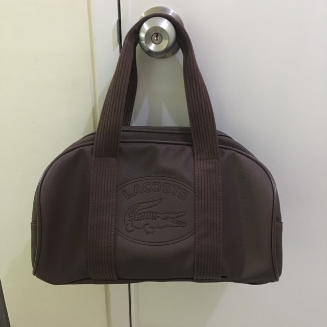 Lacoste store bowling bag