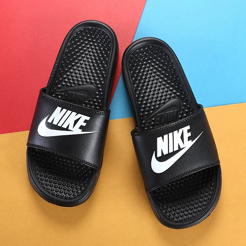 2021 New arrival Nike fashion slippers men casual sandals beach