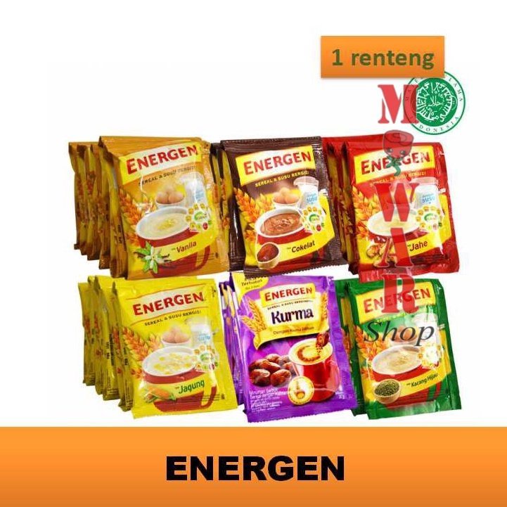 ENERGEN Flavor Variants Nutritious Cereal Drink Energen Dates Energen ...