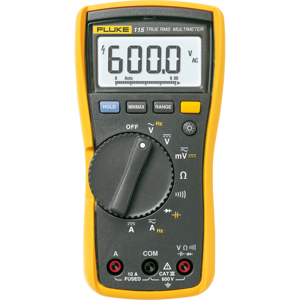 FLUKE 115 TRUE-RMS DIGITAL MULTIMETER | Shopee Philippines