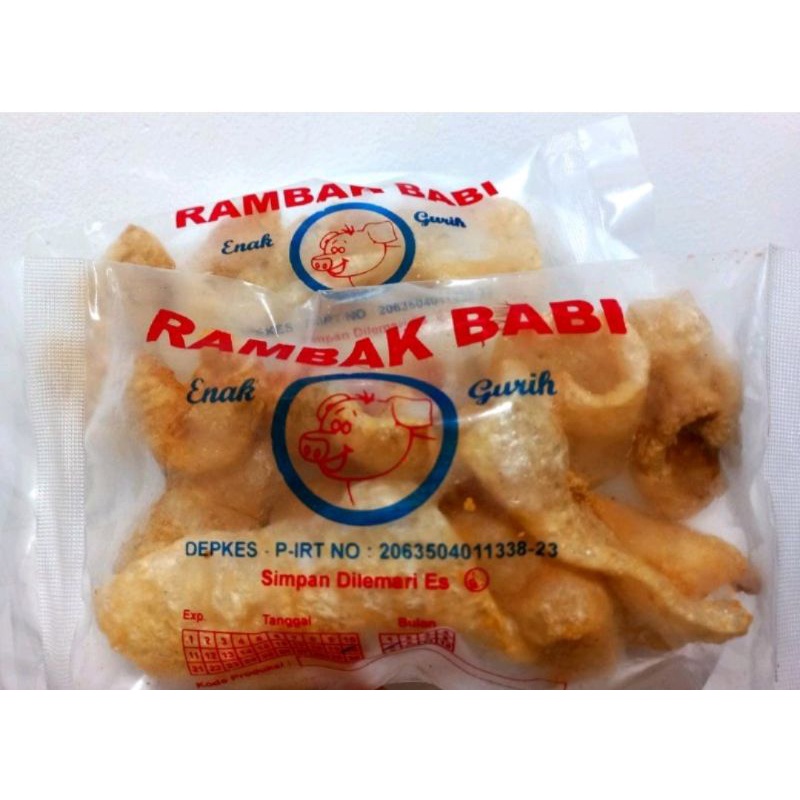 Pork rambak with crispy skin, tasty and steady | Shopee Philippines