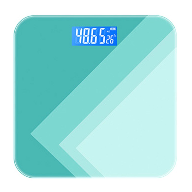 Digital Bathroom Scale Round Corner Design High Precision Step On Scale