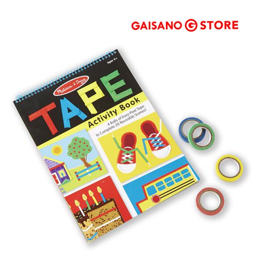 Melissa & Doug Tape Activity Book Shopee Philippines