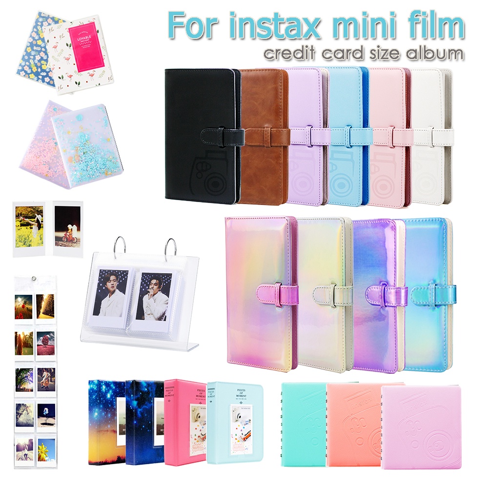 3inch Credit Card Size Instax Mini Film Photo Album Wall Album Desktop