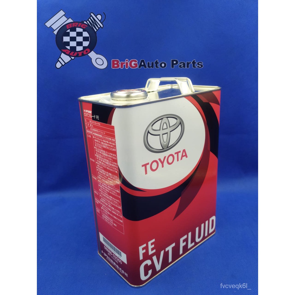 TOYOTA GENUINE ATF CVT 4 LITERS AUTOMATIC TRANSMISSION FLUID 08886
