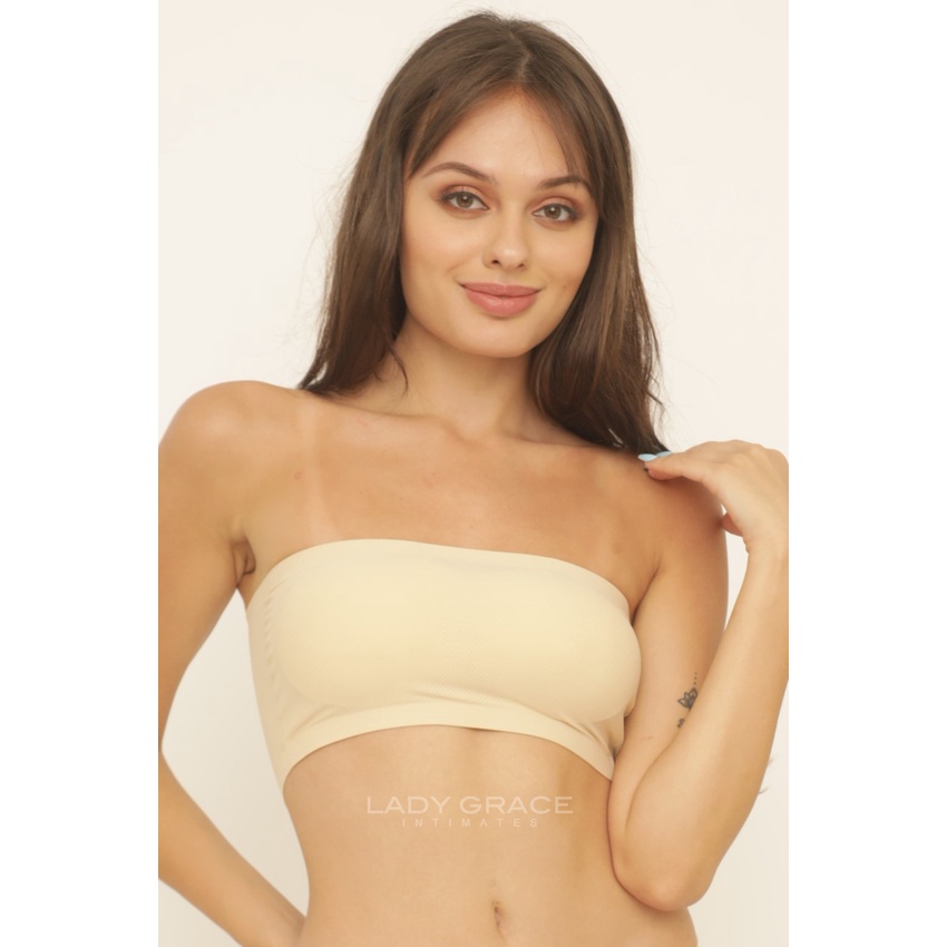 Lady Grace Seamless Tube Bra 3116 Shopee Philippines