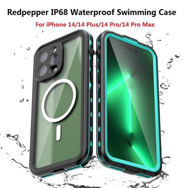 IP68 Waterproof Phone Case Shock Resistance Shell Cover Full