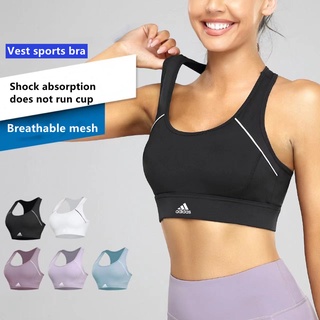 Sports Suit With High-impact Shockproof Sports Bra For Women, Running,  Workout, Yoga, Sleeveless Vest For Back Support & No Steel Ring To Collect  The Side Breast