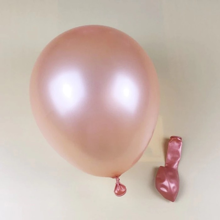 Metallic Latex Balloons Haolin 12inch / 30cm (contents 5 Pcs) | Shopee ...