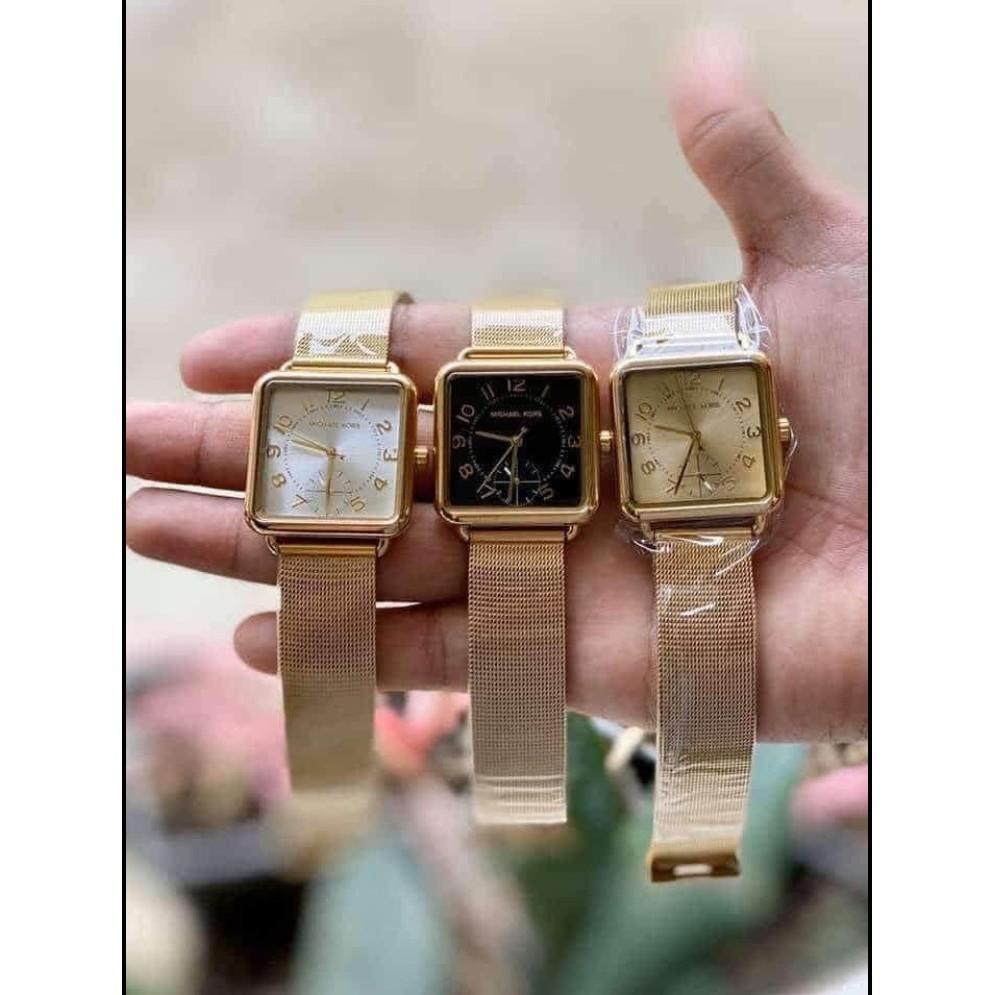 Michael kors watch on sale square