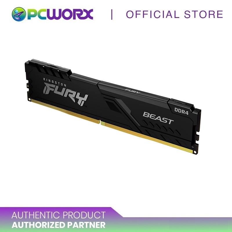 Kingston KF426C16BB/8 Fury Beast 8 GB 2666 MHz DDR4 CL16 Desktop Memory ...
