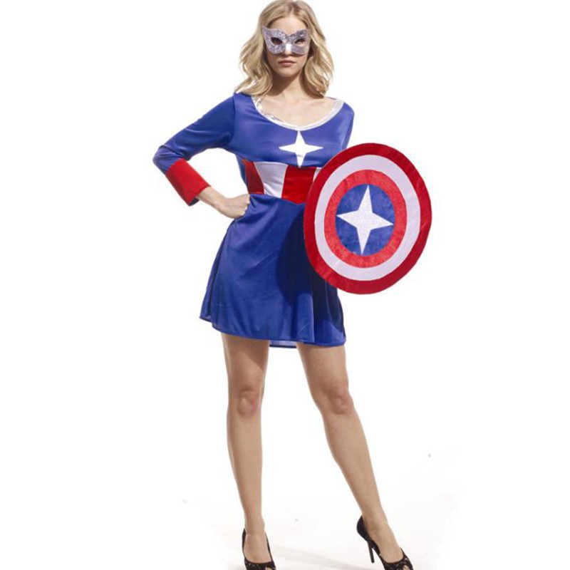 Captain america outlet female costume