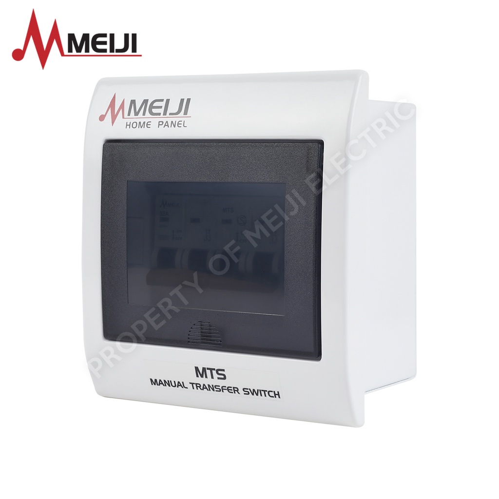 Meiji Manual Transfer Switch With Home Panel Mts Color Coded E4Mts-2P ...