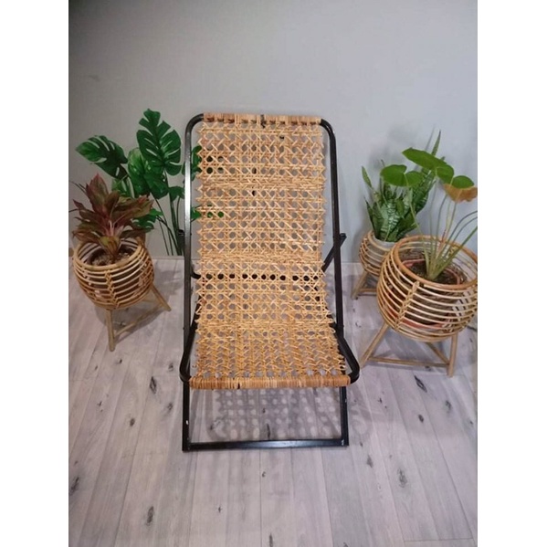 Beach chair rattan/Rattan Beach chair Shopee Philippines