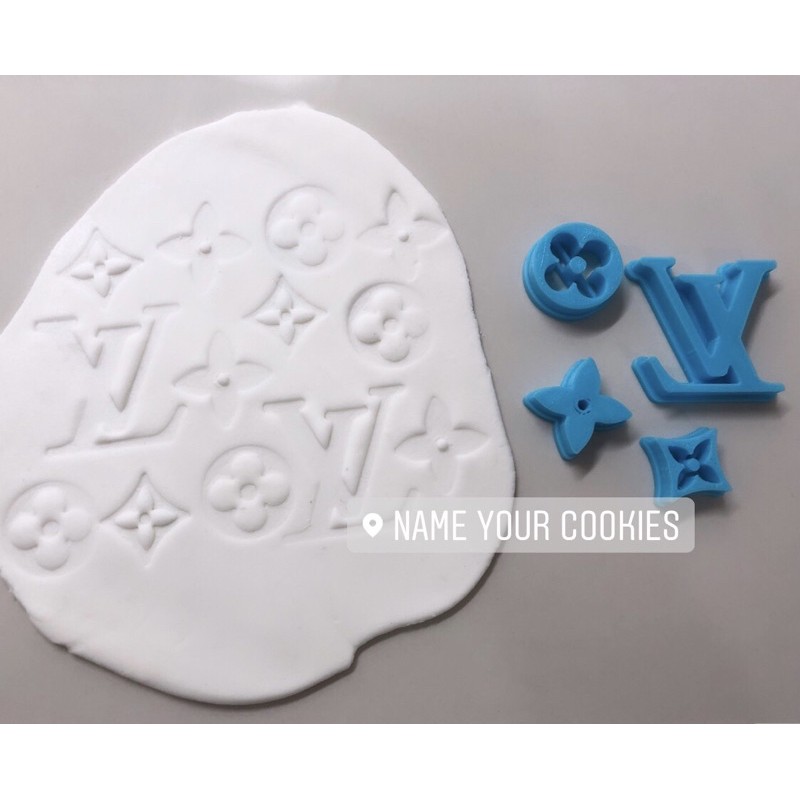 LV FONDANT CUTTERS OR STAMP SET (Loui Vuitton) | Shopee Philippines