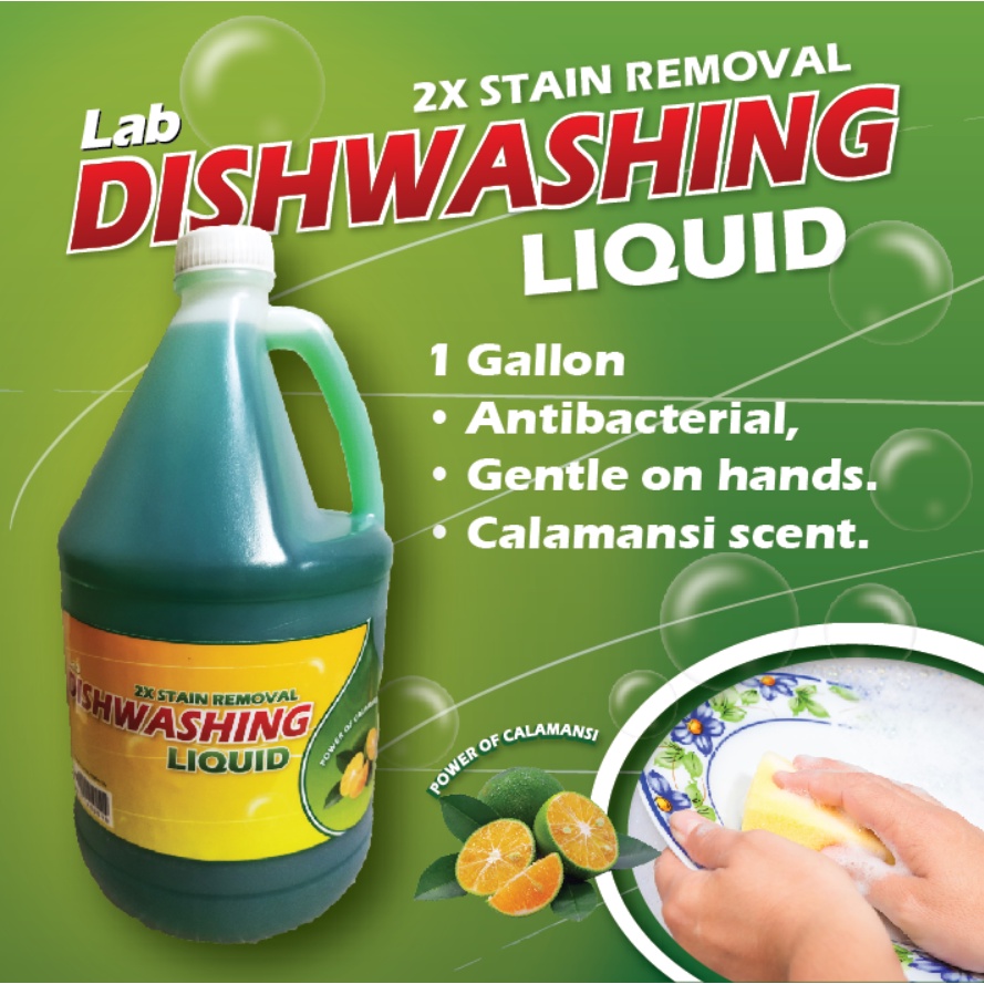 Lab Dishwashing Liquid 1Litter | Shopee Philippines