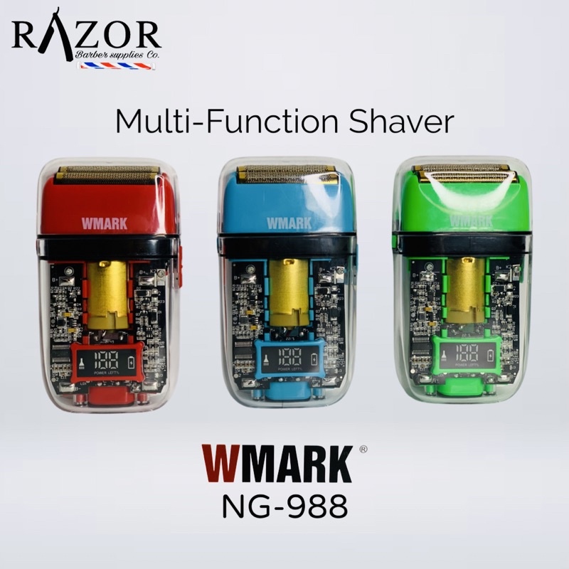 Wmark New NG-988 Barber Electric Shaver Beard Electric Razor Head Razor ...