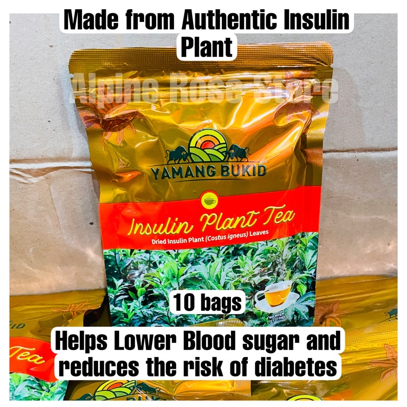 Authentic Insulin Plant Tea by Yamang Bukid( to lower blood sugar ...