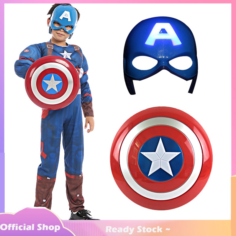 Superhero Captain America Costume for Kids Boy Marvel Spider man Hulk — free download