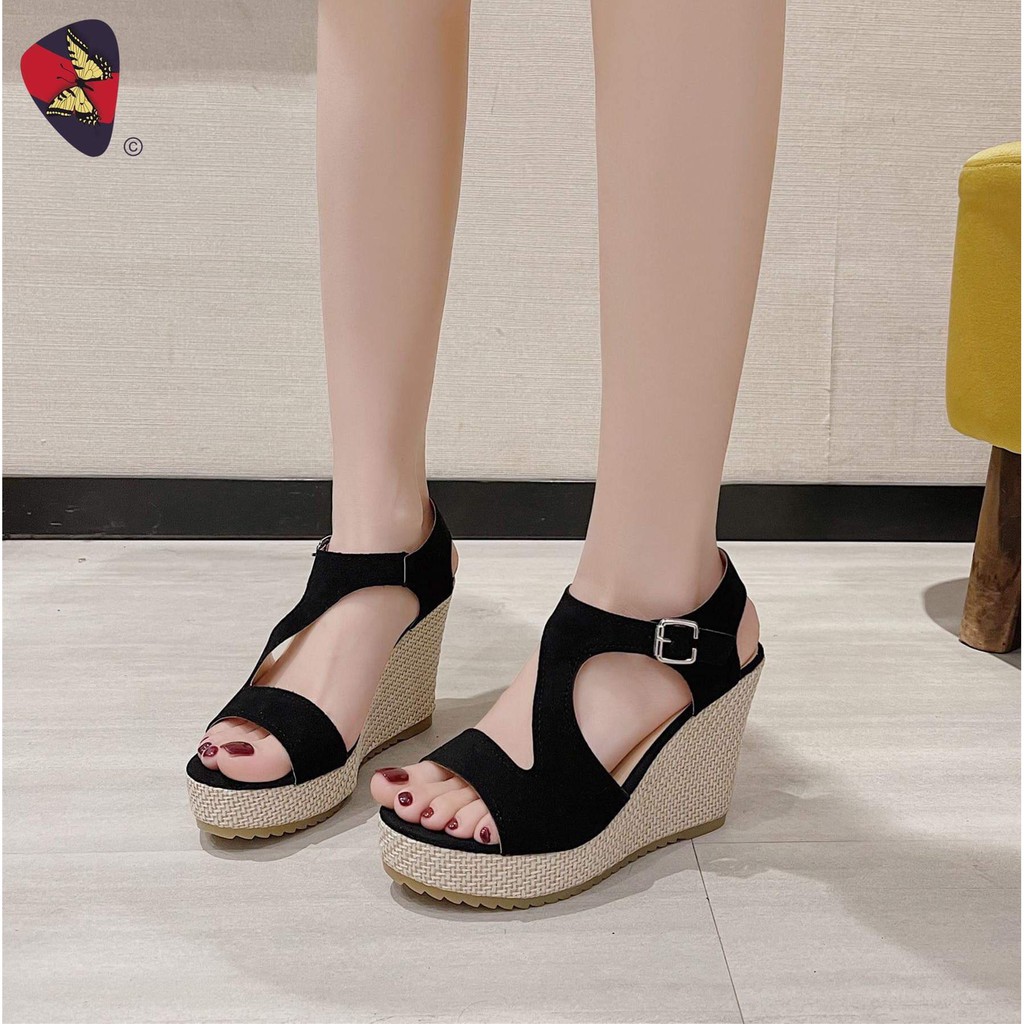 Wedge discount sandals shopee